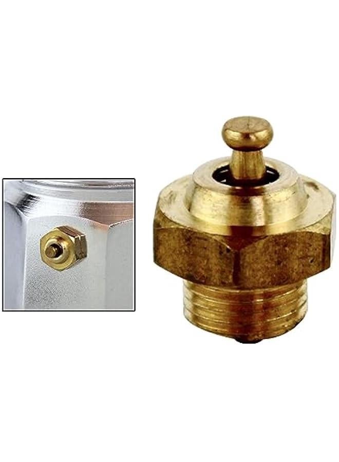 Pressure Valve Replacement Espresso Pot Relief Valve Coffee Maker Copper Spare Part Pressure Reducing Valve for Coffee Pot Coffee Maker, 7.86mm - Image 4
