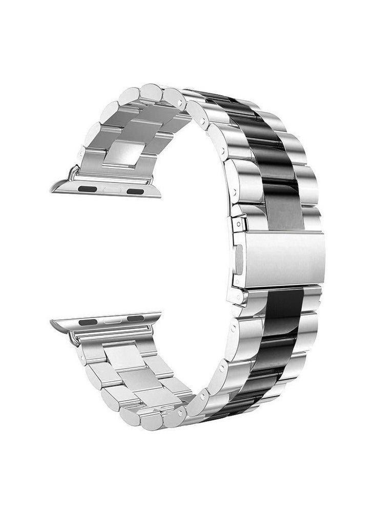 Generic - Stainless Steel Metal Bracelet Watch Band Strap Apple Watch Series Nike+ Sports Edition 44/45mm - Image 1