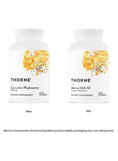 Thorne Curcumin Phytosome 1000mg - Dietary Supplement - 120 Capsules  - Image 3