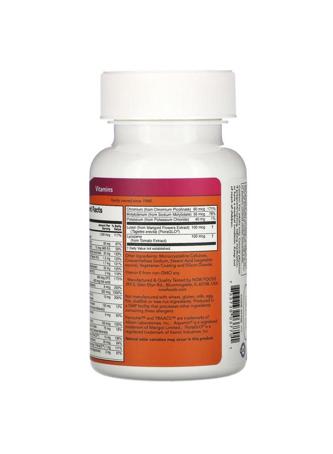 now Foods Daily Vits Multi Tabs 100's - Image 3