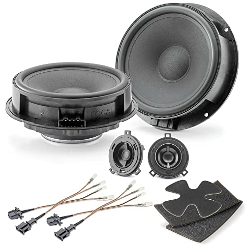 Focal is 165 VW 2-Way Component Kit Compatible with Select Volkswagen Vehicles, RMS: 60W - MAX: 120W - Image 1
