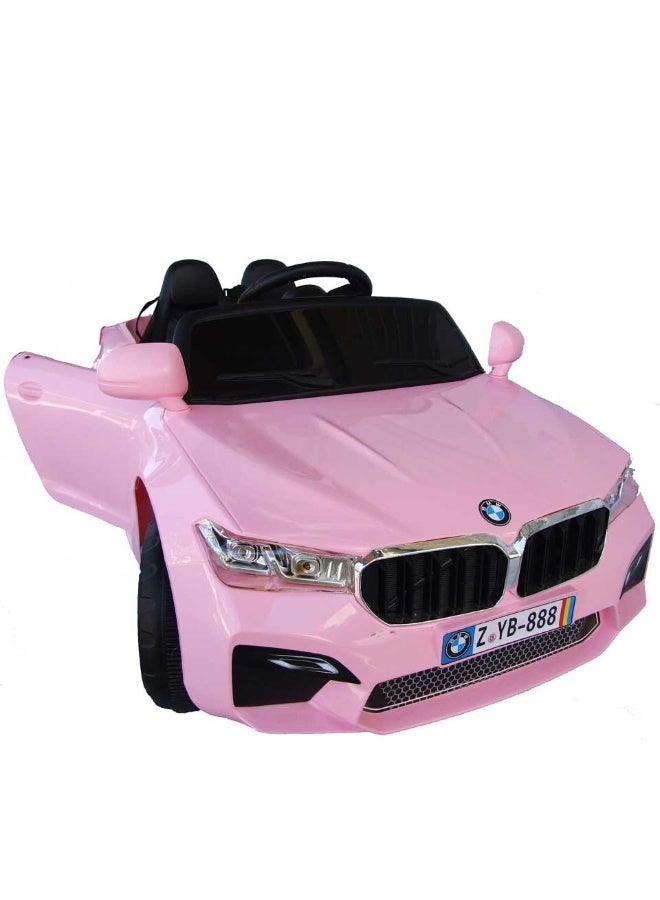 صندوق العاب سيارة ركوب تعمل بالبطارية القابلة لإعادة الشحن للأطفال للقيادة، سيارة رياضية، سيارة كبيرة للأولاد والبنات من عمر 2 إلى 5 سنوات - Image 1