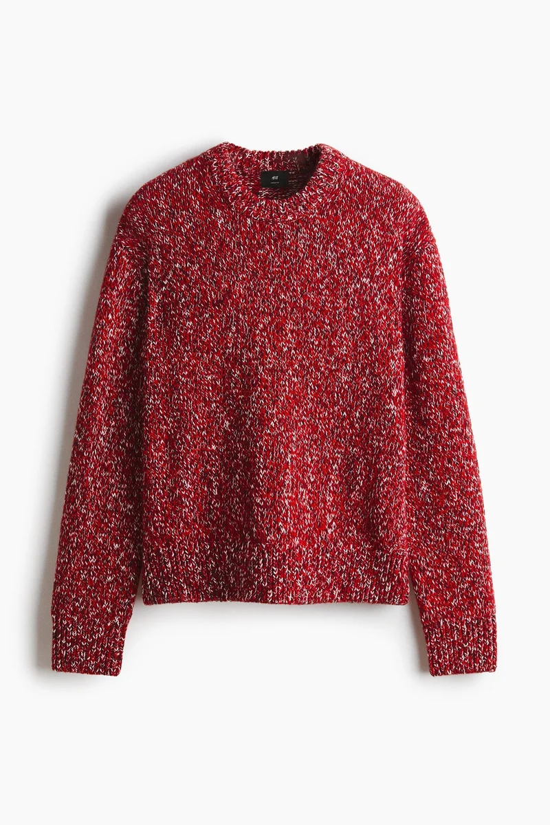 H&M  Loose Fit Wool-blend jumper for Men | Best Price UAE
