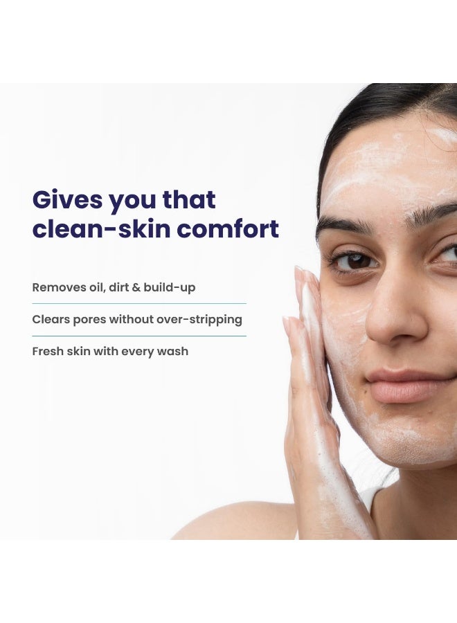 RE' EQUIL Oil Control Face Wash | Soap & Sulphate Free Face Wash with Zinc PCA | Controls Excessive Oil Production | For Oily Acne Prone Skin | 150 ml - Image 4