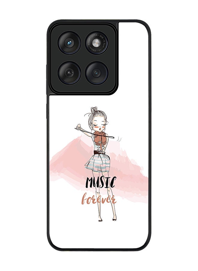 Stylizedd For Motorola MOTO Edge 60 Fusion/ Edge 60 Case,Slim fit Camera Protection, Shockproof Thin Phone cover  - Music Forever - Image 1