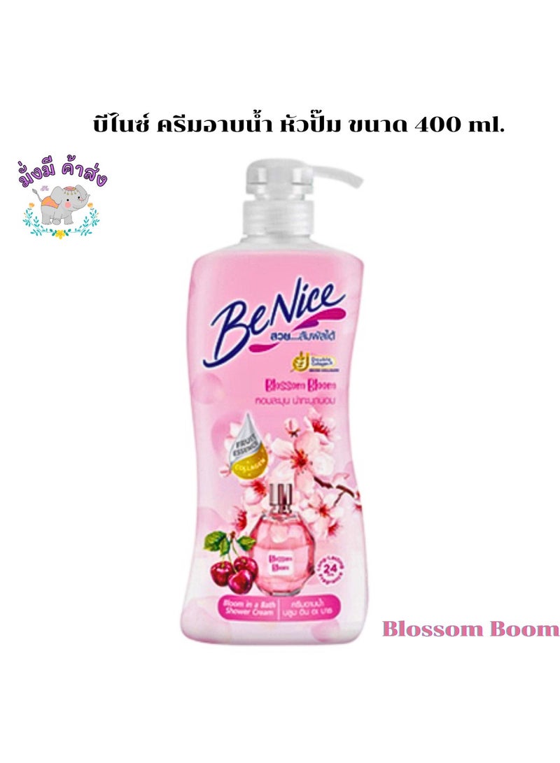Be nice Body Wash Blossom Bloom Shower Cream Formula 400 ml - Image 3