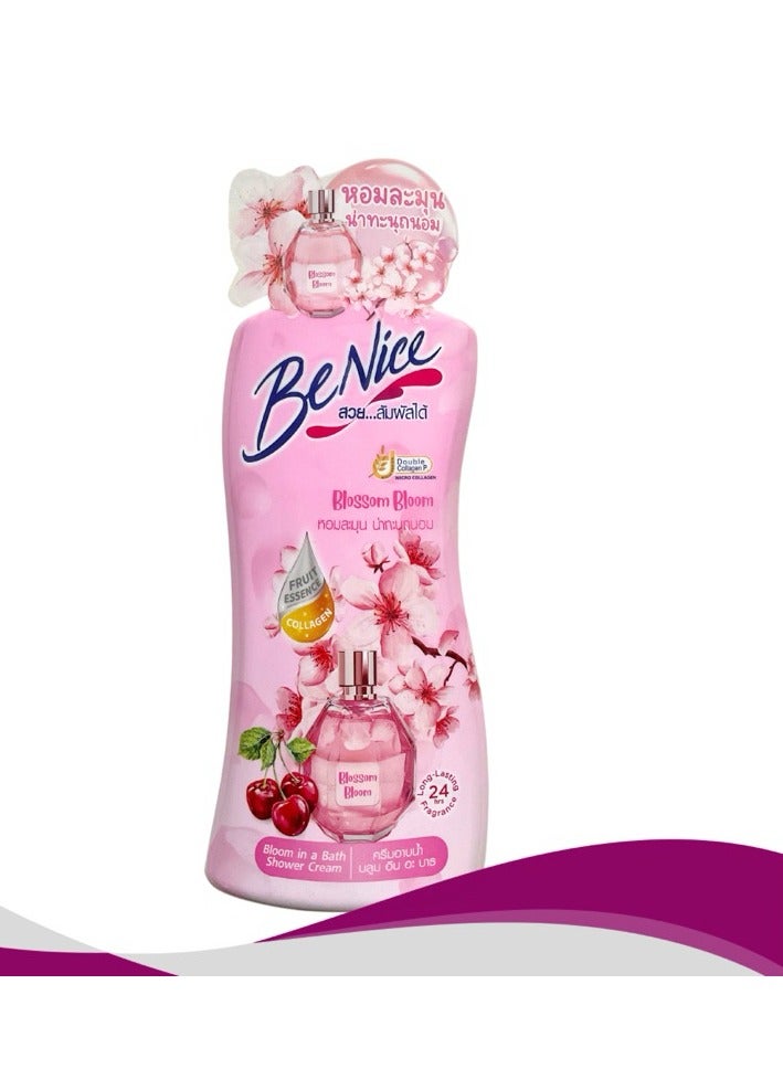 Be nice Body Wash Blossom Bloom Shower Cream Formula 400 ml - Image 2