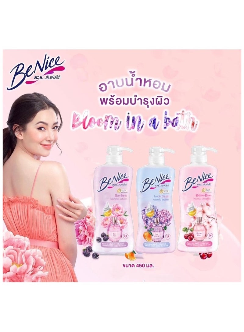 Be nice Body Wash Blossom Bloom Shower Cream Formula 400 ml - Image 5