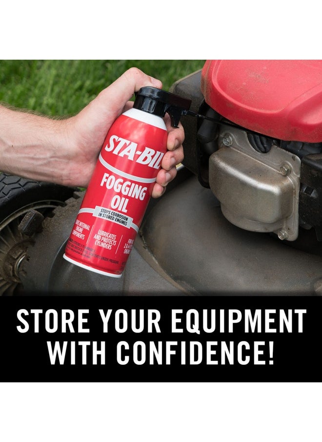 Generic Sta-Bil (22001) Fogging Oil - Stops Corrosion In Stored Engines - Lubricates And Protects Cylinders - Coats Internal Engine Components - For All 2 And 4 Cycle Engines, 12 Oz.  - Image 1