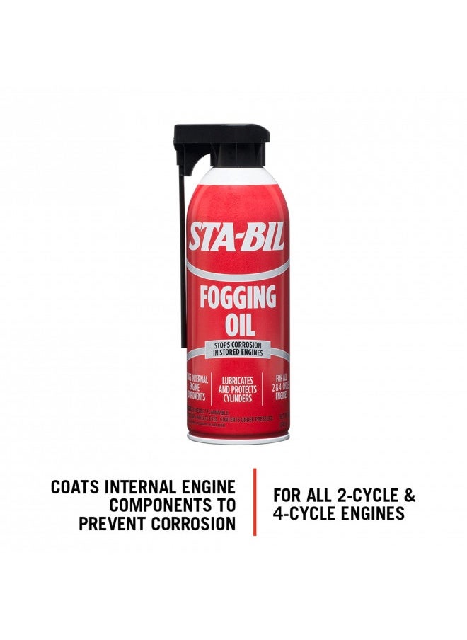 Generic Sta-Bil (22001) Fogging Oil - Stops Corrosion In Stored Engines - Lubricates And Protects Cylinders - Coats Internal Engine Components - For All 2 And 4 Cycle Engines, 12 Oz.  - Image 4