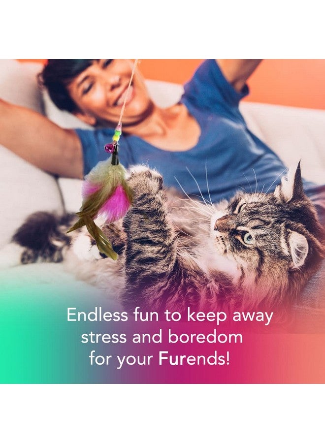 SunGrow Ferret Tunnel And Assorted Toys Variety Pack, Interactive Kitten & Ferret Toys & Accessories, For Indoors, Teaser Wand, Crinkle Balls, Bell Set, Etc., 30 Pcs Per Pack - Image 4