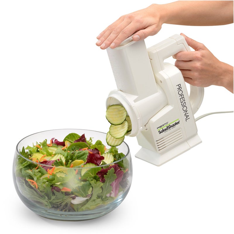Presto! Presto 02970 Professional SaladShooter Electric Slicer/Shredder, Black,1 count - Image 3