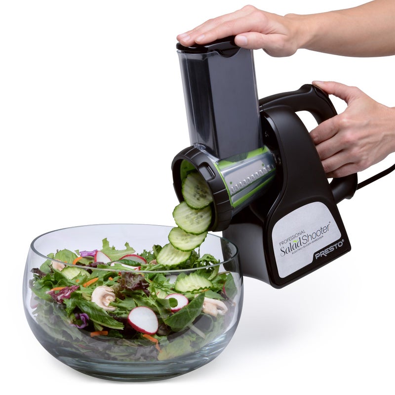 Presto! Presto 02970 Professional SaladShooter Electric Slicer/Shredder, Black,1 count - Image 1