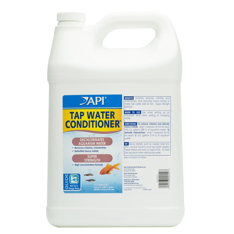 API TAP Water Conditioner Aquarium Water Conditioner 1-Gallon Bottle - Image 1