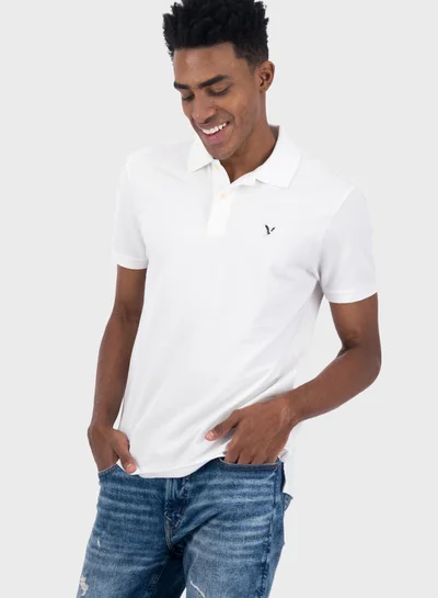 American Eagle Logo Polo