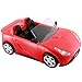 KeepRunning Convertible Car for Dolls Glittering Deep Red Convertible Doll Vehicle with Working Seat Belts Ideal Gift Increase Childrens Fun - Image 4