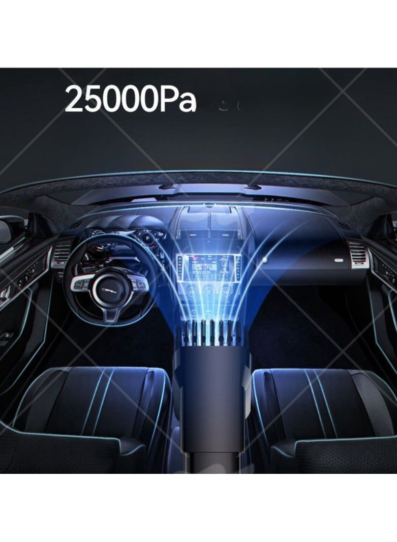 Cordless Car Vacuum Cleaner - Rechargeable Dustbuster - Suction and Blow Function - Handheld Vacuum Cleaner - 25000Pa - Image 4