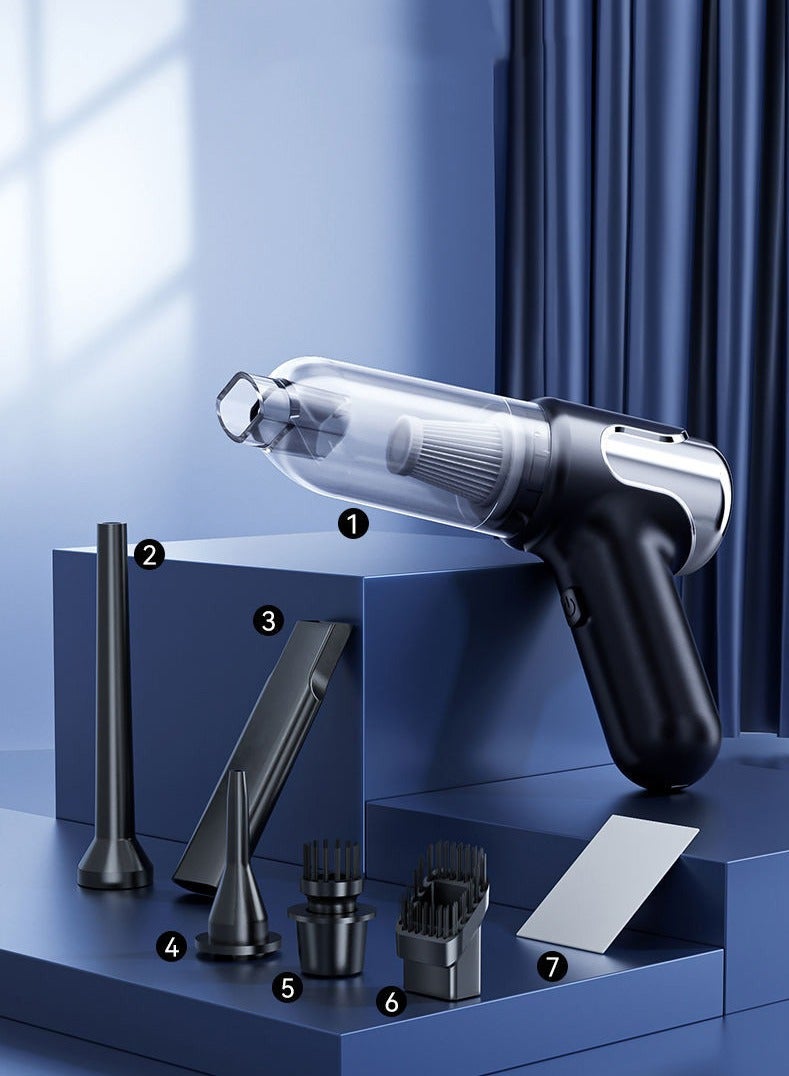 Cordless Car Vacuum Cleaner - Rechargeable Dustbuster - Suction and Blow Function - Handheld Vacuum Cleaner - 25000Pa - Image 2