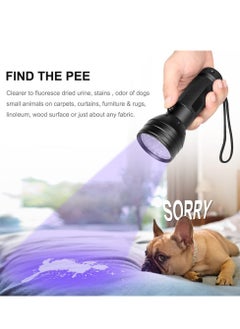 UV Flashlight Black Light, Vansky 51 LED Ultraviolet Blacklight Pet Stain Detector for Dog/Cat Stains, Dry Stains, Bed Bugs, Matching with Odor Eliminator