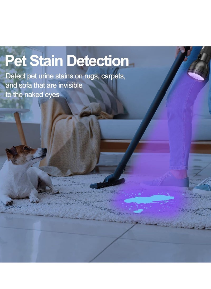 Generic - UV Flashlight Black Light, Vansky 51 LED Ultraviolet Blacklight Pet Stain Detector for Dog/Cat Stains, Dry Stains, Bed Bugs, Matching with Odor Eliminator - Image 1