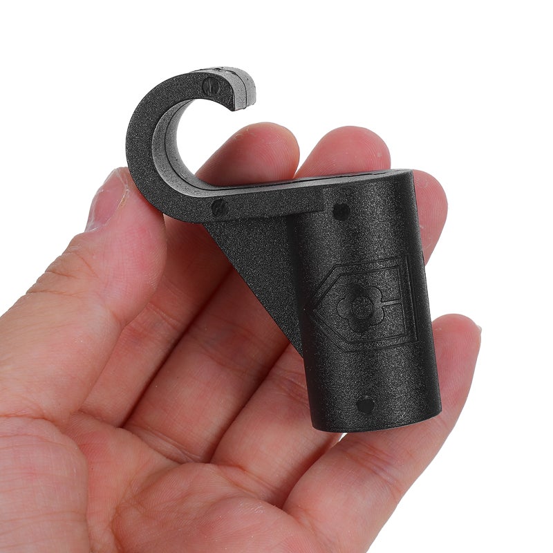 20pcs Iron Pipe Connector - Closet Rod Support Accessories Pipe Joint Fittings For Wardrobe Organization For Home Storage Clothes Hanger Rods - Image 2