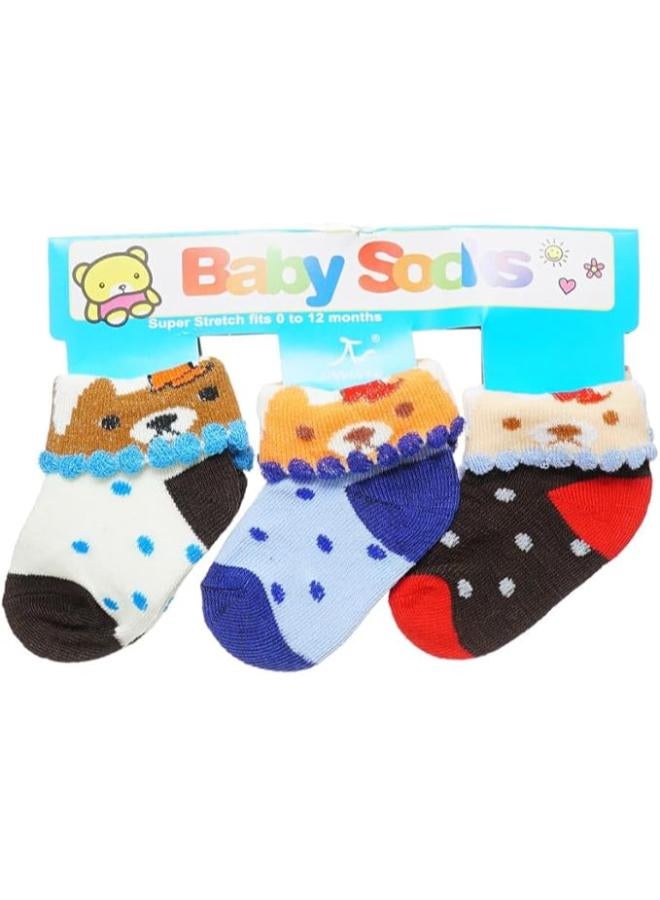 Pack Of 3 Kids Socks set - Image 1