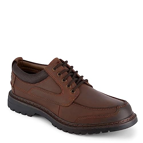 Dockers Men's Overton Oxford, Red Brown, 12 M US - Image 2