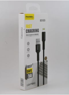 Lightning To USB Nylon Braided 5A Fast Charging Cable