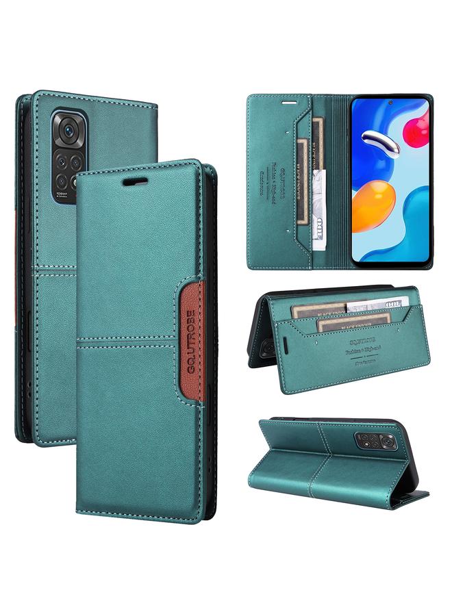 The Bros Case For Redmi Note 11S / 12S G01 RFID Anti-theft Leather Phone Case