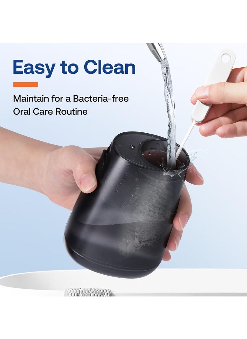 Bitvae - Water Dental Flosser Pick for Teeth, Rechargeable Cordless Flosser, 3 Modes 5 intensities, 300ML Portable With 6 Jet Tips IPX7 Waterproof, 40 Days Powerful Battery Life - Image 1