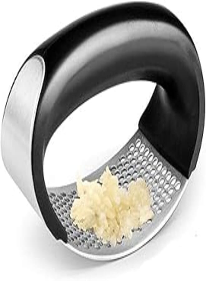 OR Stainless steel 180 kitchen gadgets garlic press rocker 