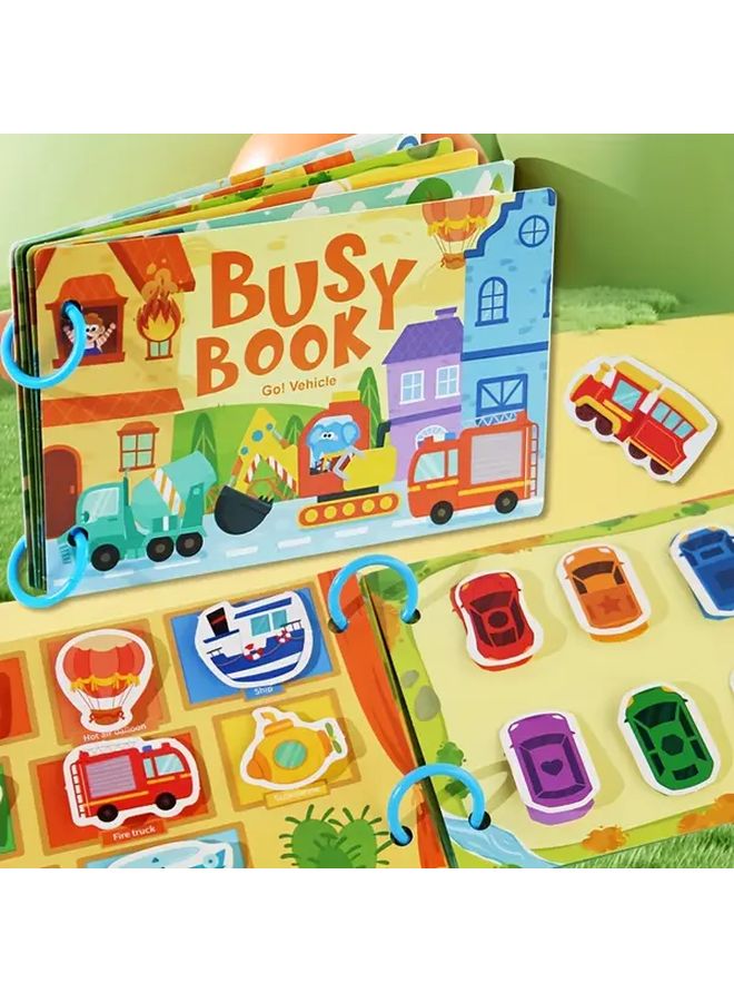 Dinosaur Fruit Learning Book For Kids 3 5 Years Educational Math Numbers Toy - Image 4