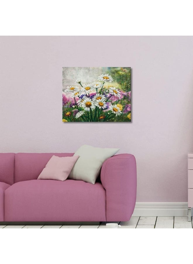 Home Trove Tishiron Daisy Painting By Numbers Adults Beginners Flowers  - Image 2