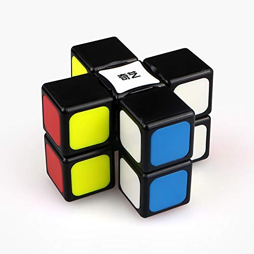 CuberSpeed كيوبيرسبيد 1x3x3 سوبر فلوبي بدون ملصقات مكعب سحري 3x3x1 إصدار بلاك تايتلز مكعب السرعة - Image 3