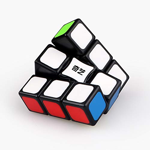 CuberSpeed كيوبيرسبيد 1x3x3 سوبر فلوبي بدون ملصقات مكعب سحري 3x3x1 إصدار بلاك تايتلز مكعب السرعة - Image 4