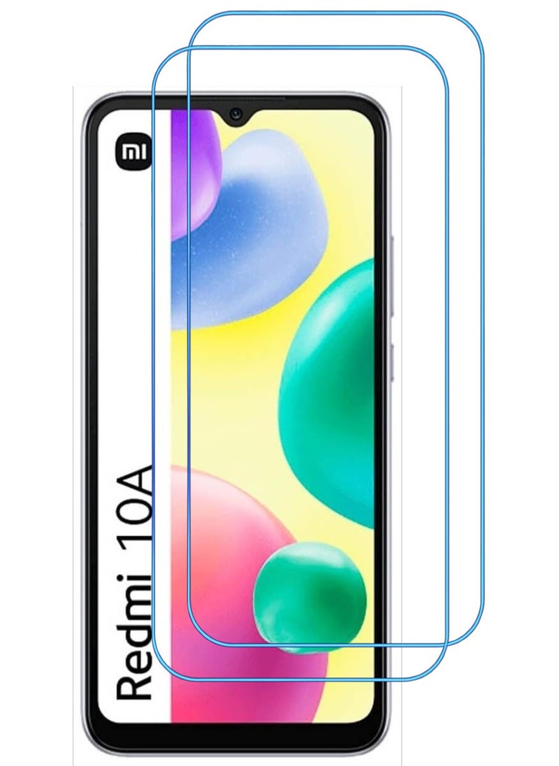 أكاليكس قطعتين، حماية شاشة،  لهاتف  شاومي ريدمي 10A، جودة ممتازة. - Image 1