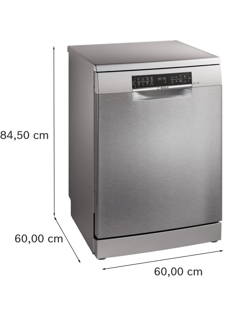 بوش Series 6 free-standing dishwasher 60 cm Brushed steel anti-fingerprint SMS6ECI83T SMS6ECI83T Stainless steel - Image 5