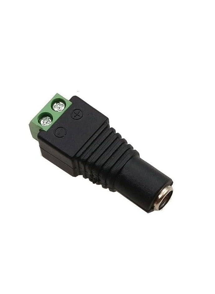 Oasisgalore 24 Pcs 12V DC Power Barrel Connectors Adapter Plug Jack 5.5mm x 2.1mm (12 x Male + 12 x Female)  - Image 4