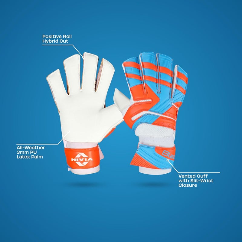 Nivia Blaze Goalkeeper Gloves - Image 3
