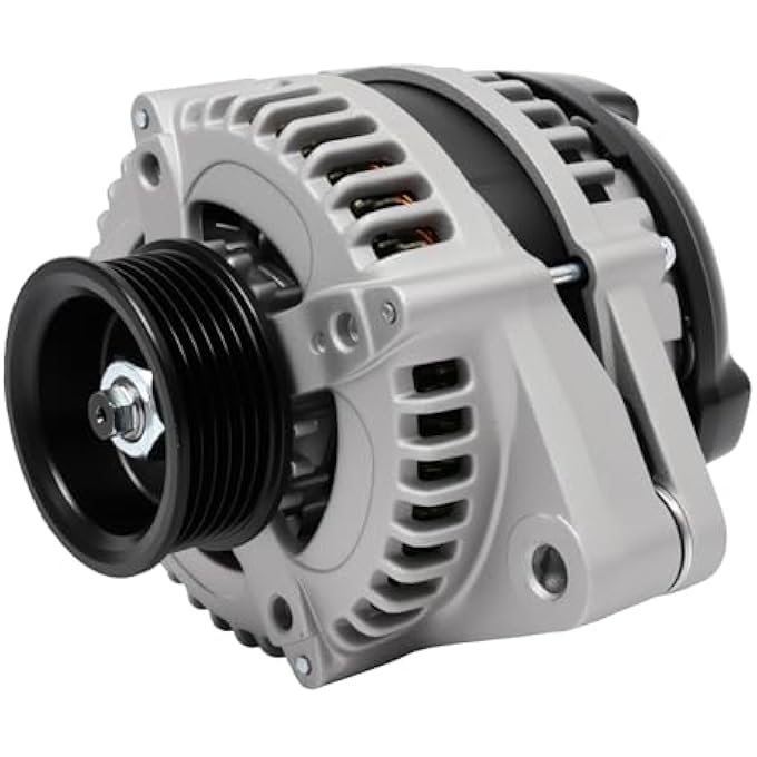 Autodevil Alternator 13918 New 130A 12V for 3.5L V6 for Odyssey 2002-2004, Pilot 2003-2004, MDX 2001-2002, Automotive Replacement Alternators OE 13918N, 1042103090, 1042103091 - Image 1