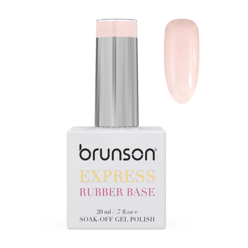 brunson TPO free Rubber Base Gel polish 20ml Soak Off Base Coat for Nail Strengthening Long Lasting Gel Polish Base for Chip Free Shine Brittle Nails UV Rubber base Russian manicure Non Yellowing salon manicure - Image 1
