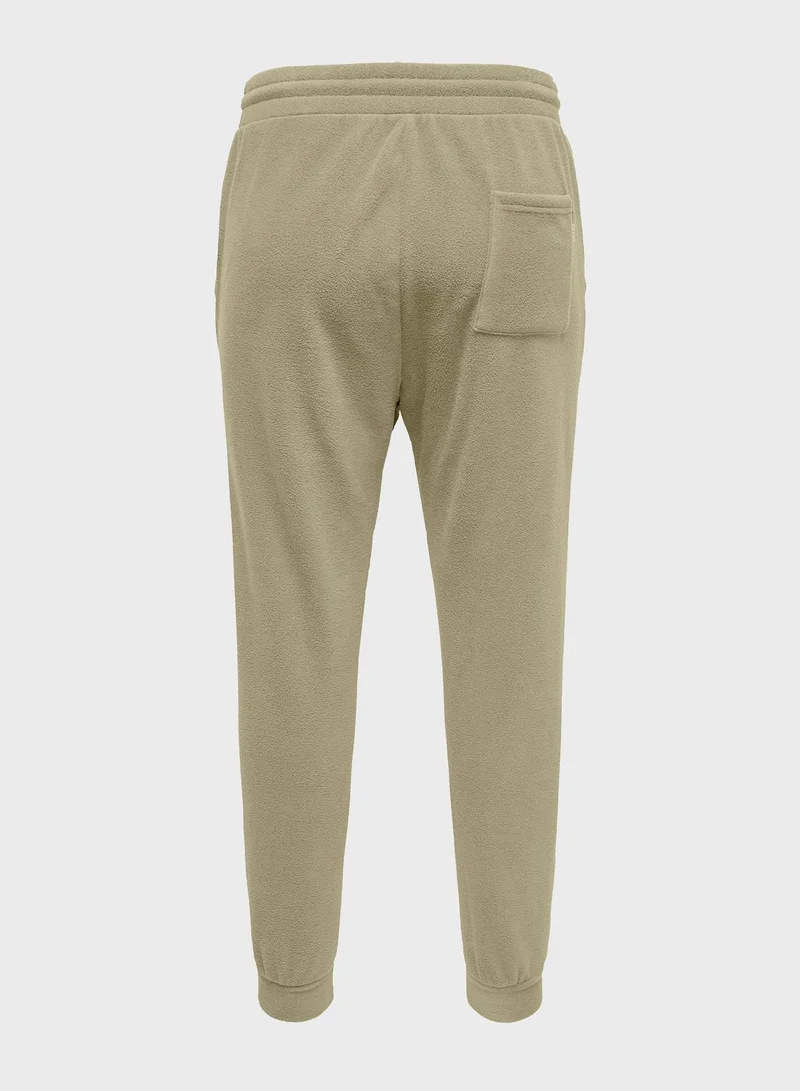Only & Sons Drawstring Cuffed Sweatpants