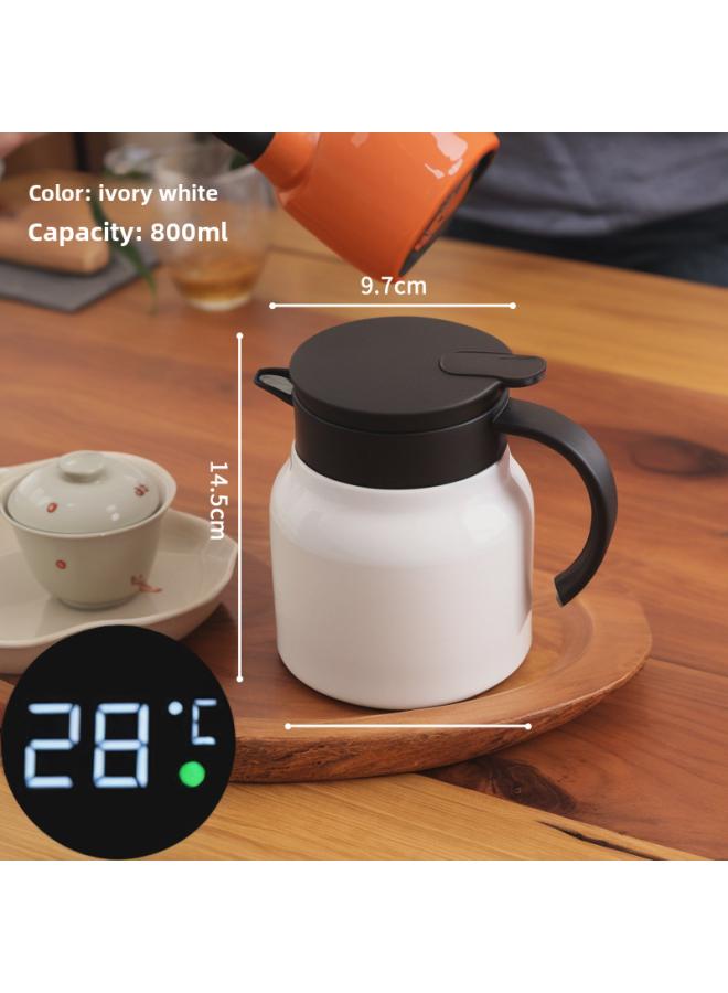 3 6 Stainless Steel Stew Teapot Household Tea Special Display Temperature Small Capacity Tea Water Separation Office Heat Pot 