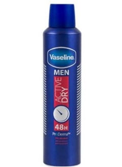 Men Active Dry Anti-perspirant Deodorant Aerosol, 250 ml