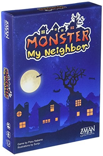 Z-Man Games Monster My Neighbor Fun and Exciting Family Board Game for Kids and Adults Ages 7 38 Players 20 Minute Playtime Made by ZMan Games - Image 1