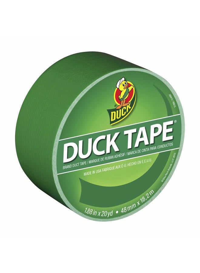 Duck Brand 1304968 Color Duct Tape, Single Roll, Green - Image 1