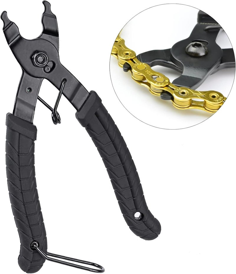 Oumers Bike Link Plier Chain Breaker Splitter 6 Pairs Bicycle Missing Link, Chain Plier Quick Links Opener Remover Pliers for 6-10 Speed Chains Repair Professional Bike Chains Repair Tool Kit - Image 2
