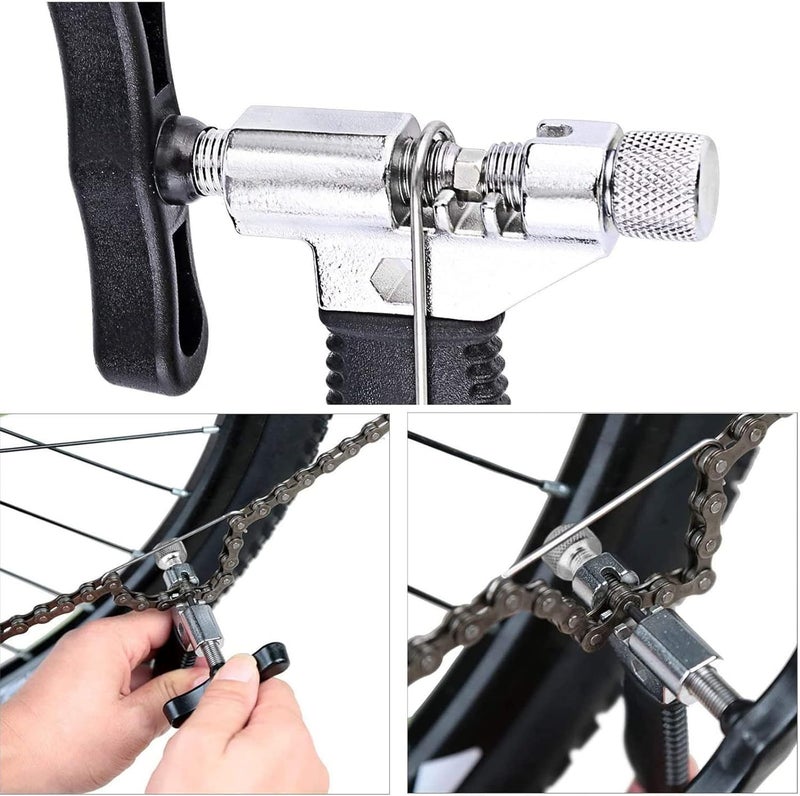 Oumers Bike Link Plier Chain Breaker Splitter 6 Pairs Bicycle Missing Link, Chain Plier Quick Links Opener Remover Pliers for 6-10 Speed Chains Repair Professional Bike Chains Repair Tool Kit - Image 4