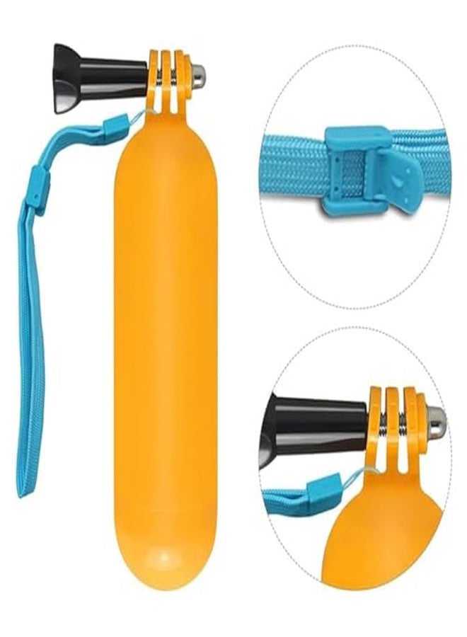 Like Star Floating Bobber Hand Grip Handle Monopod Screw with Strap Compatible with Go pro Hero 12/11/10/9/8/7/6/5/4/3+/3, SJCAM, Yi, DJI Osmo Action & Other Action Cameras - Image 2