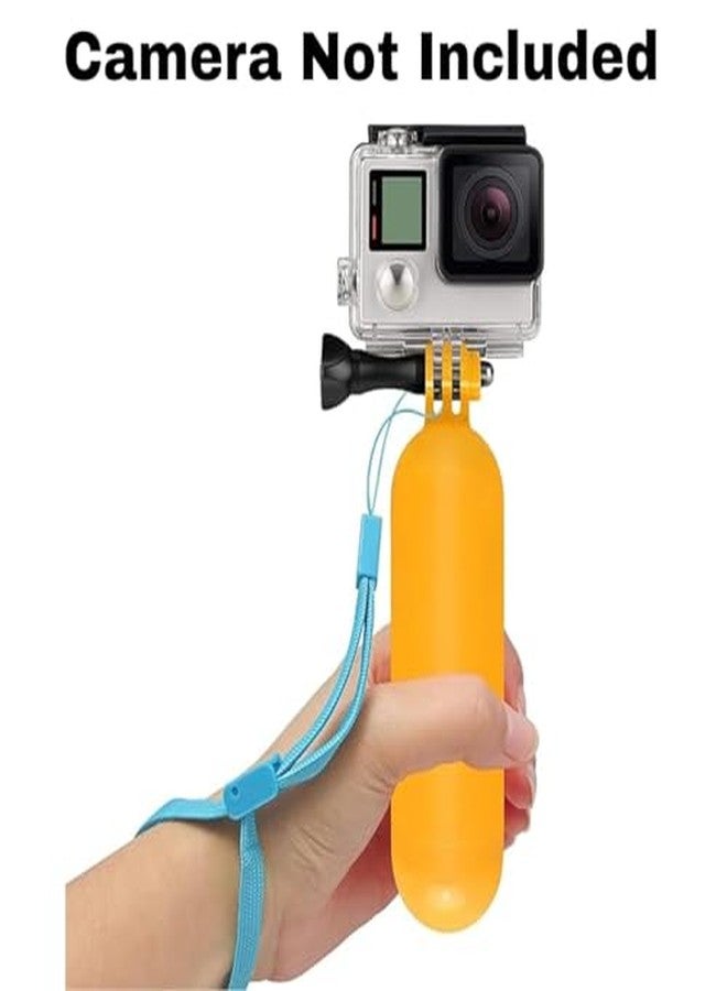 Like Star Floating Bobber Hand Grip Handle Monopod Screw with Strap Compatible with Go pro Hero 12/11/10/9/8/7/6/5/4/3+/3, SJCAM, Yi, DJI Osmo Action & Other Action Cameras - Image 4